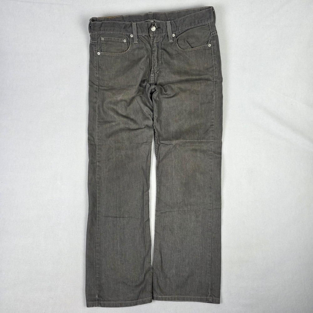 Vintage Y2k Levis 569 Jeans Mens 32x32 Fits 34x31 Gray Loose Fit Skater Grunge